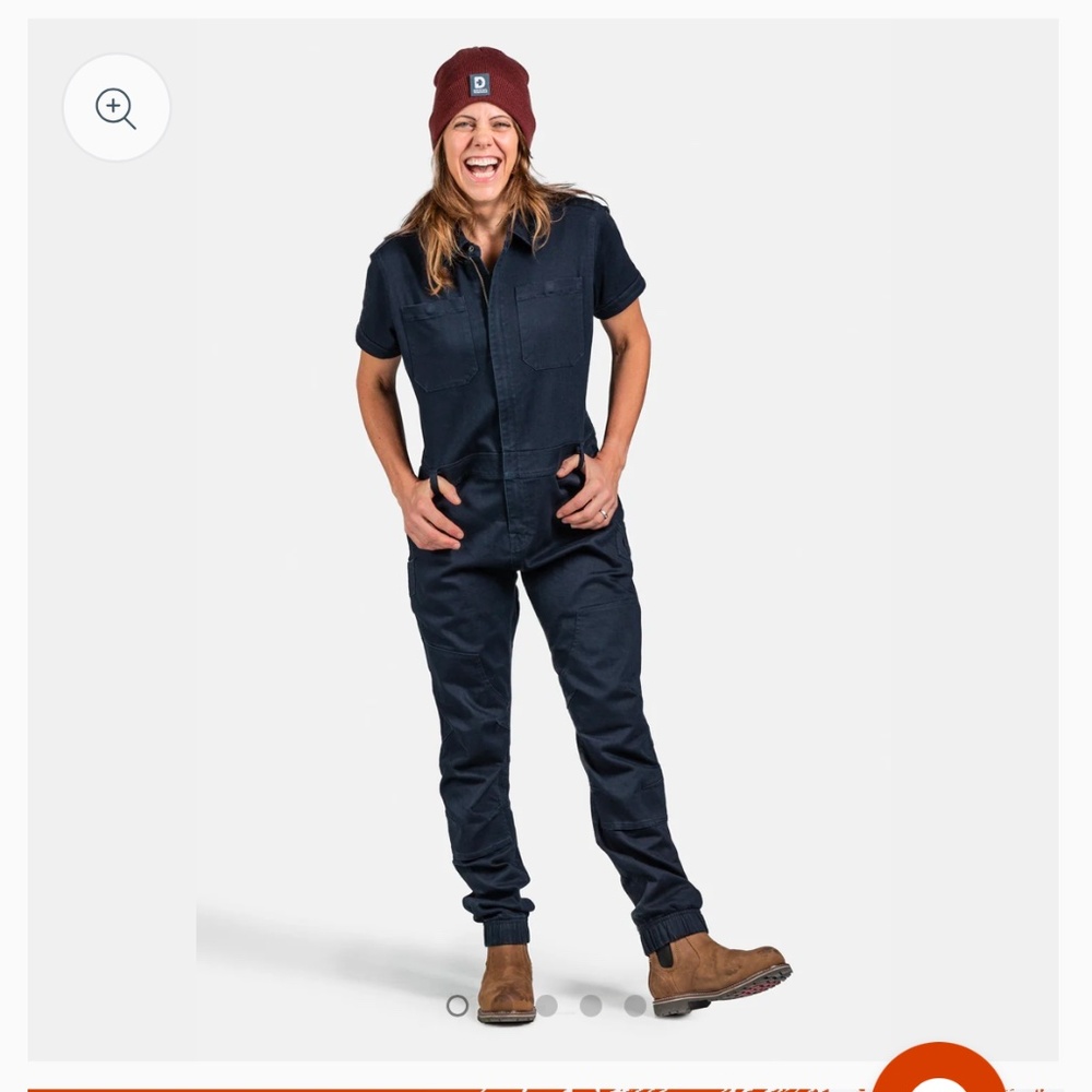 Dovetail Workwear Hadley Short Sleeve Coveralls